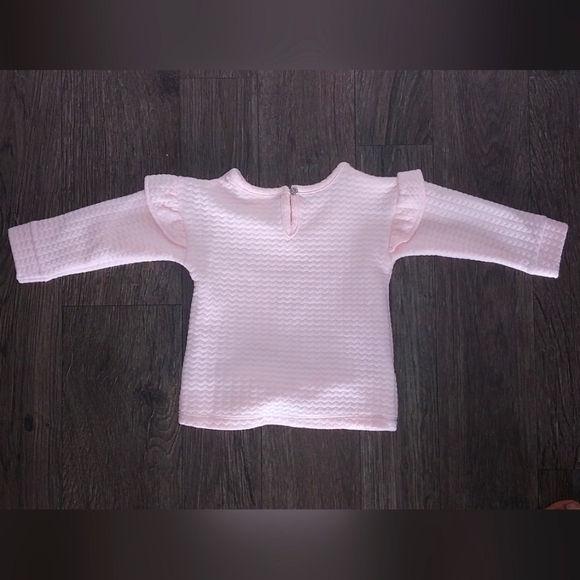 Tahari Girls Pink Long Sleeve Top 4T - Picture 8 of 8